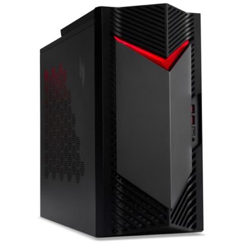Nitro 50 (N50-660) Intel Core Ultra 7 265F 32 GB DDR5-SDRAM 1 TB SSD NVIDIA GeForce RTX 5060 Windows 11 Home Desktop PC Nero, Rosso - Foto 4