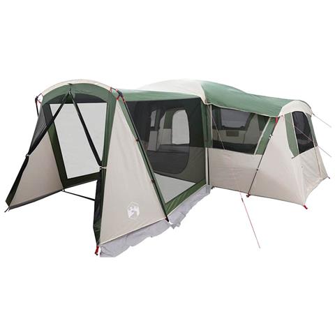 Tenda Familiare con tetto Verde e Bianco 745 x 700 x 217 cm - Foto 1