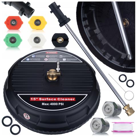 Set Di Pulizia T-racer Con Lancia 34 Cm - Compatibile Con Idropulitrici Kärcher K2-k7 | 5 Ugelli Alta Pressione | Pulizia Efficiente E Rapida - Foto 1