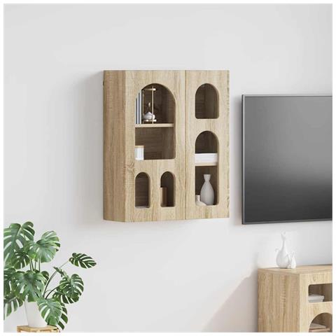 Armadio pensile con lo scaffale Rovere Sonoma 59 x 20 x 71.5 cm - Foto 2