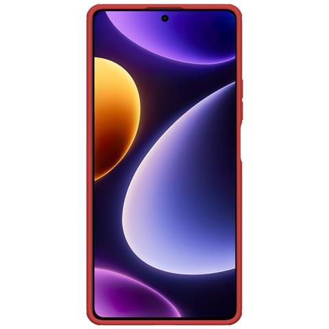 Cover per Redmi Note 12 Turbo - TPU+PC, Rosso - Foto 4