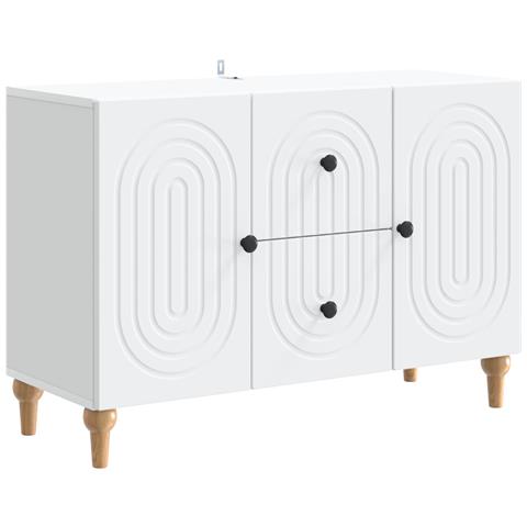 Mobile TV Bianco 89 x 34,5 x 60 cm Legno ingegnerizzato - Foto 1
