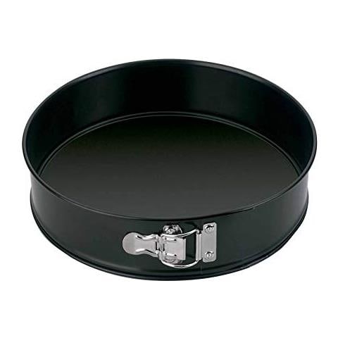 68714 - Stampo rotondo antiaderente per lamiera, rimovibile, 24x7 - Nero - Foto 1