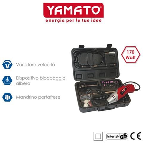 Smerigliatrice Mini 170 Watt Kit Accessori 42 Pezzi - Foto 2