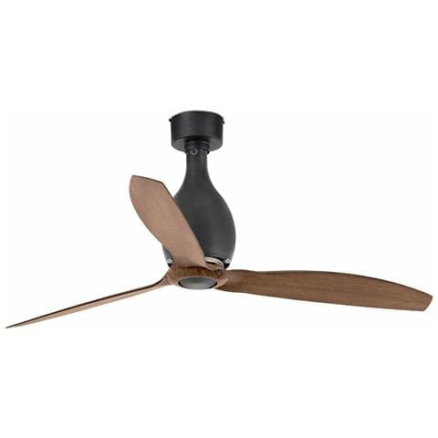 Faro Faro 32028 Nero Opaco - Marrone Ventilatore A Soffitto Mini Eterfan Nero - Foto 13