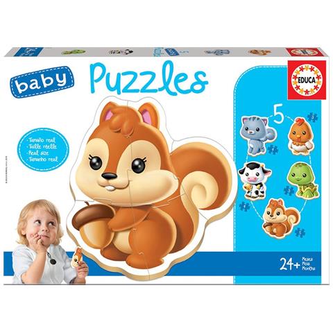 Puzzle Per Bambini Educa Animali - Foto 3