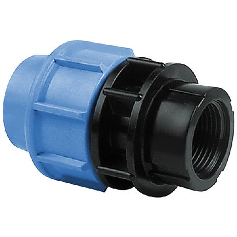 Raccordo Femmina In Polipropilene Pn16. A Compressione, Conforme Alle Vigenti Normative Uni-iso-din-afnor E Alle Norme Per Convogliamento D'acqua Potabile E Fluidi Alimentari. . - Foto 5