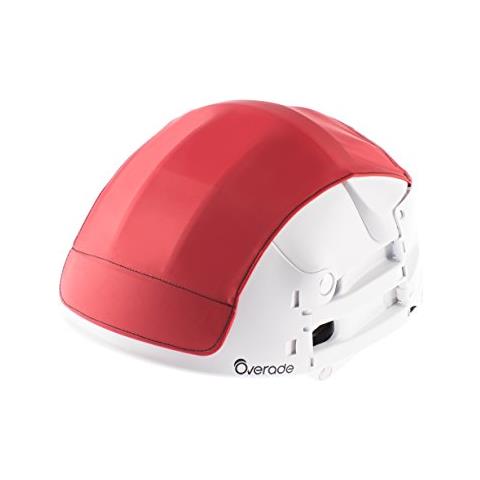 Cache Di Protezione Rimovibile Impermeabile Utilizzabile Su Casco Pieghevole Plixi Per Bicicletta, Monopattino Elettrico, Overboard, Gyroroue, Gyropode, Skateboard, Roller, Vae - protegge Dal Freddo E La Pioggia - colore Rosso - taglia S-m - Foto 3