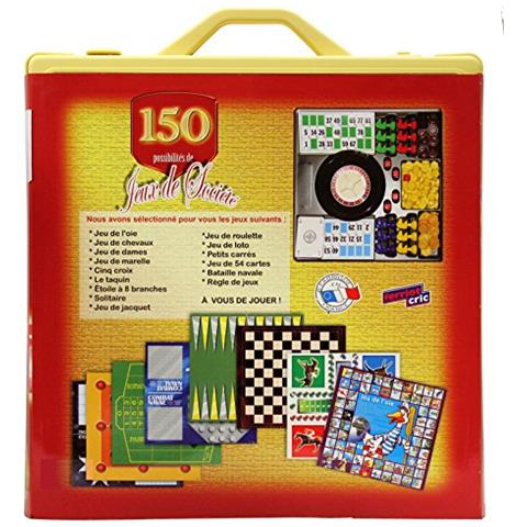 Ferriot Jack - 1523 - Valigetta - 150 Giochi - Rosso - Foto 2