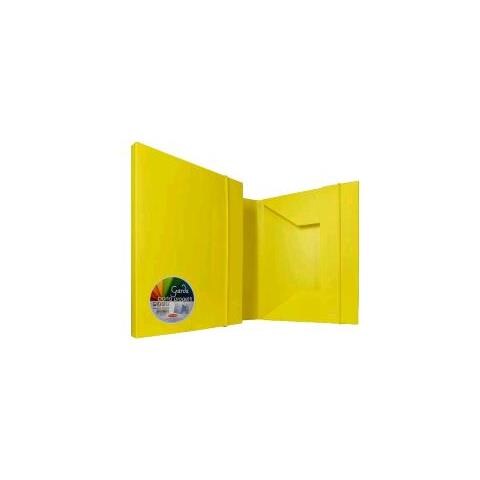 ver Plastibor Garda 3l Cartellina 3 Lembi In Pp Con Elastico 260x350 Mm Giallo - Foto 2