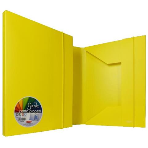 ver Plastibor Garda 3l Cartellina 3 Lembi In Pp Con Elastico 260x350 Mm Giallo - Foto 1