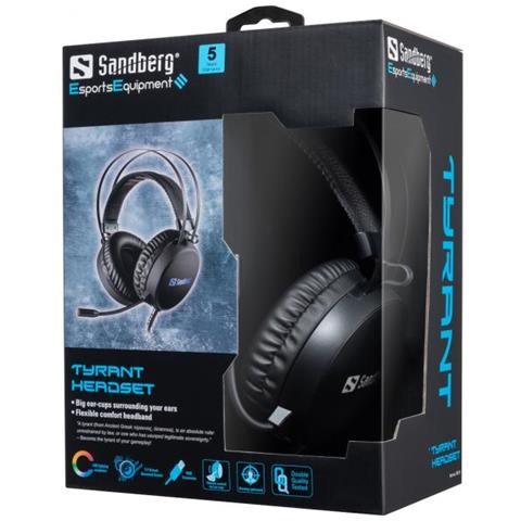 Tyrant Headset Usb 7.1 - Foto 2