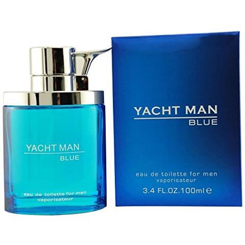 Yacht Man Blue Eaudetoilette Spray, 34 Once - Foto 1
