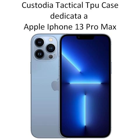 Custodia Originale Tpu Cover Case Per Apple Iphone 13 Pro Max Trasparente - Foto 2