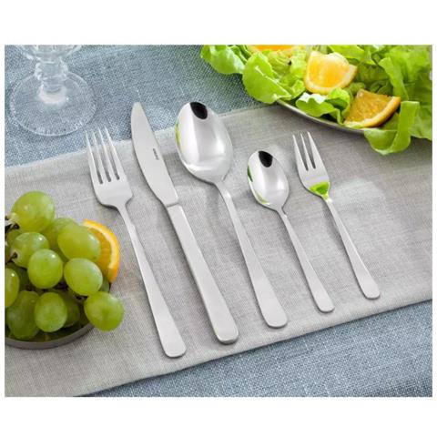 Set Di Posate In Acciaio Inossidabile Lucido Kh-3509 Da 72 Pezzi - Foto 5