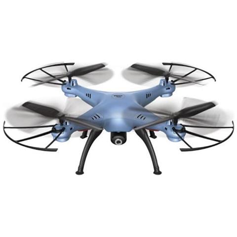 Quad-copter Syma X5hw 2.4g 4-channel With Gyro + Camera (blue)  - Foto 1