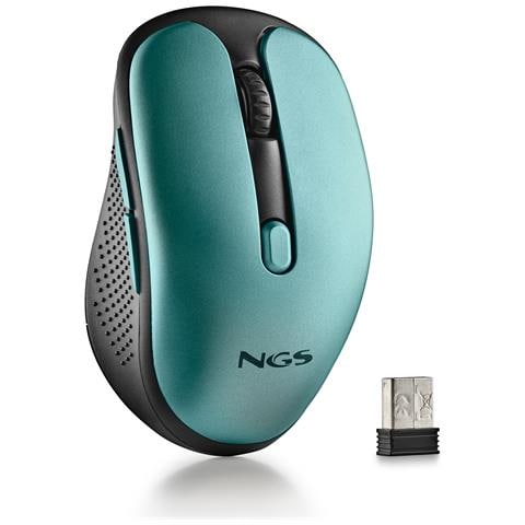 EVORUST Mouse Wireless Bluetooth Ricaricabile con Tasti Silenziosi, Azzurro - Foto 1