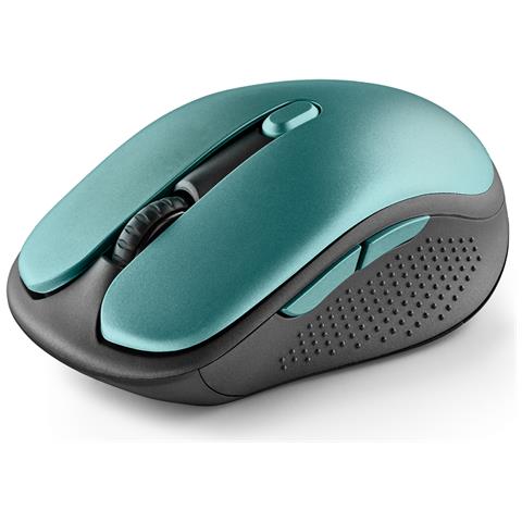 EVORUST Mouse Wireless Bluetooth Ricaricabile con Tasti Silenziosi, Azzurro - Foto 5
