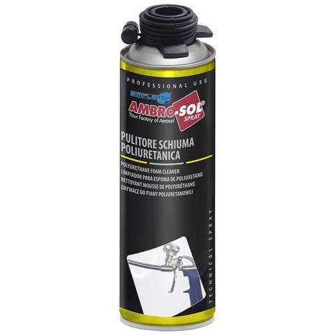 Bomboletta Spray Detergente Pistola Pulitore Schiuma Poliuretanica 500ml - Foto 2