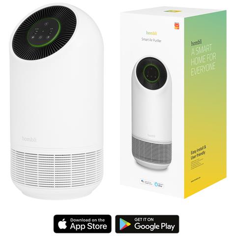 HBAP-0109 purificatore 25 m² 30 dB Nero, Bianco - Foto 2