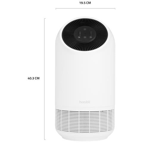 HBAP-0109 purificatore 25 m² 30 dB Nero, Bianco - Foto 8