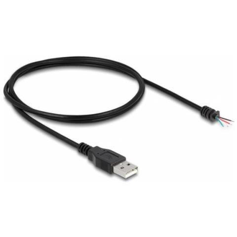 64184 Cavo Usb 1 M Usb 2.0 Usb A Nero - Foto 1