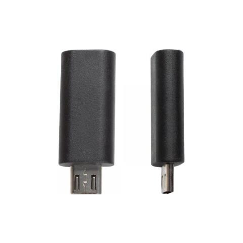 USB-AD202 adattatore per inversione del genere dei cavi USB Micro B USB C Nero - Foto 2