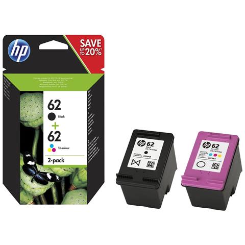 Hewlett-packard Ink 62 N9j71ae Bk /c /m /y 165s., Oj 57xx / 80xx / 56xx (-n9j71ae) - Foto 1