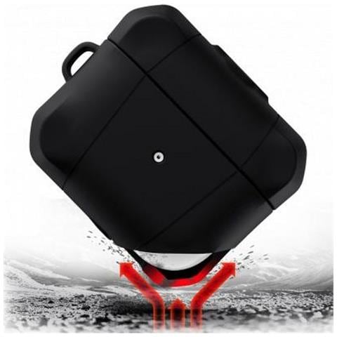 Cover Per Airpods 3 Rinforzata Spectrum Solid, Nero - Foto 4