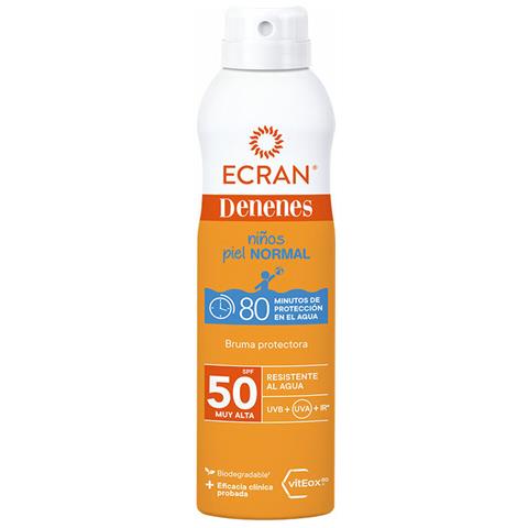 Spuma Solare Protettiva Ecran Denenes Per Bambini 250 Ml Spf 50 - Foto 1