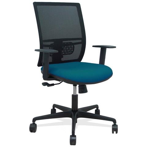 Sedia Da Ufficio Yunquera 0b68r65 Verde /blu - Foto 1