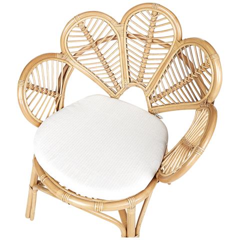 Sedia Peacock Florentine Ii Rattan Naturale - Foto 7