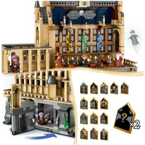 76435 Castello di Hogwarts / La Sala Grande - Foto 2