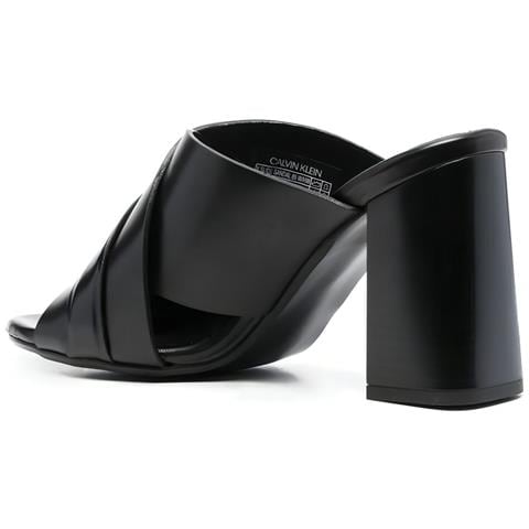 X Slide Sandal 85 W /hw Sandali Pelle Scarpe Donna Nero Eu 36, Hw0hw01520 Beh - Foto 3