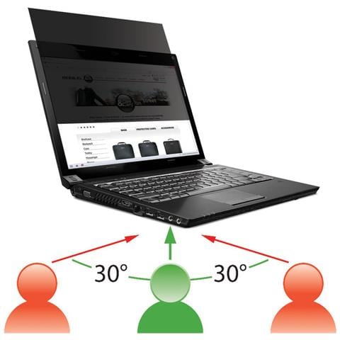 016226 schermo anti-riflesso Filtro per la privacy senza bordi per display 33,8 cm (13.3") - Foto 1