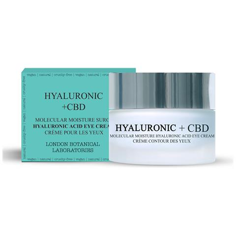 Crema De Ojos Para Aumento De Humedad Molecular Con Ácido Hialurónico + Cbd 20 Ml - Foto 1