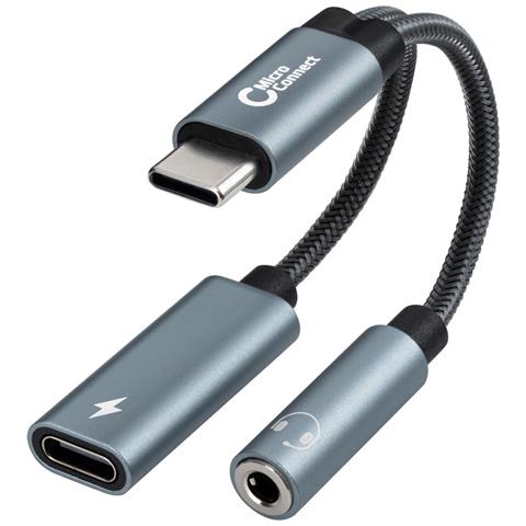 MC-USBC-AUDIOCF cavo e adattatore video 0,13 m Argento - Foto 1