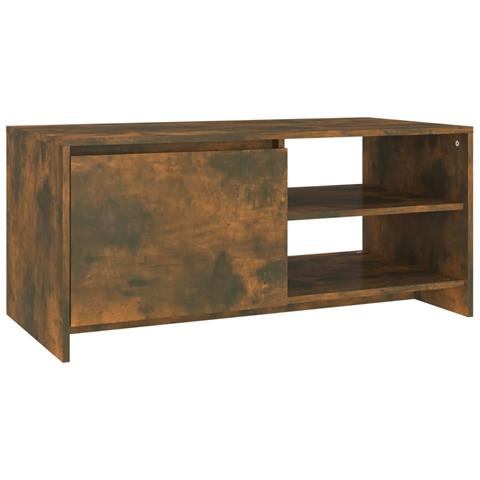 Lusso Casadino - Tavolino Da Salotto Rovere Fumo 102x50x45 Cm Legno Multistrato - Foto 1