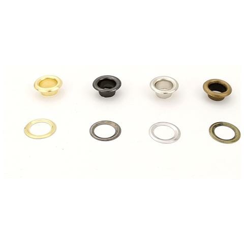 Set Di Occhielli Fai Da Te, Confezione Da 200 (4 Colori X 50 Set) - Foto 7