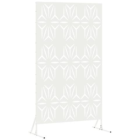 Pannello Fessura Metallico Bianco Metallo Grande - Foto 1