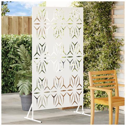 Pannello Fessura Metallico Bianco Metallo Grande - Foto 2