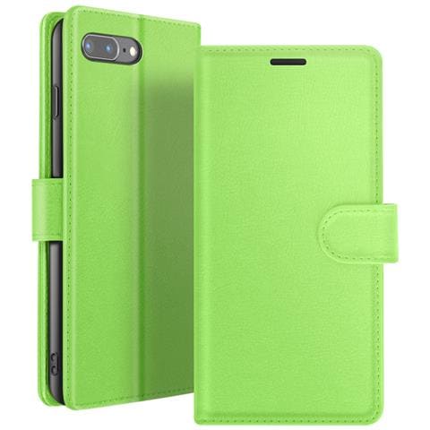 Custodia A Portafoglio Per Iphone 8 Plus / 7 Plus Supporto E Linguetta Magnetica, Verde - Foto 1