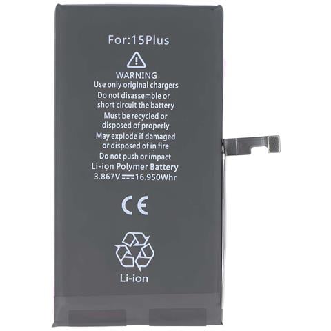 Batteria Per Iphone 15 Plus Li-polimero 3.86v 4383mah 16,95 Wh - Foto 1