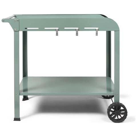 Carrello Di Servizio Color Cachi 91,5x50,2x80cm - Gs168v - Foto 1