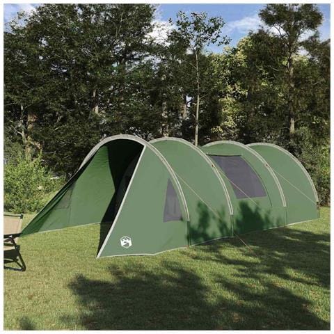 Tenda a tunnel con tetto Verde e Bianco 778 x 356 x 210 cm - Foto 2