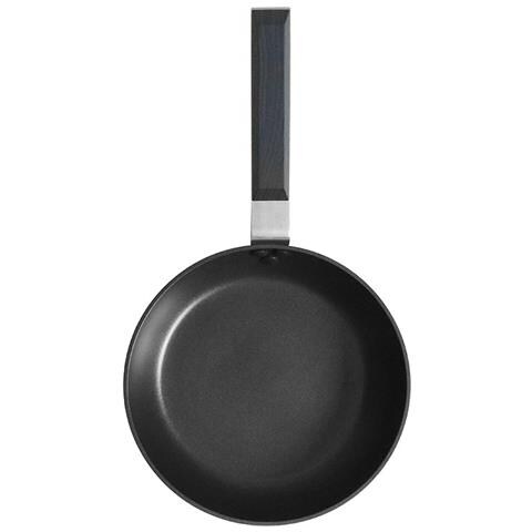 Sushi Padella Antiaderente 24 cm - Alluminio, adatta all'Induzione con Manico in Effetto Legno Ebano - Foto 3