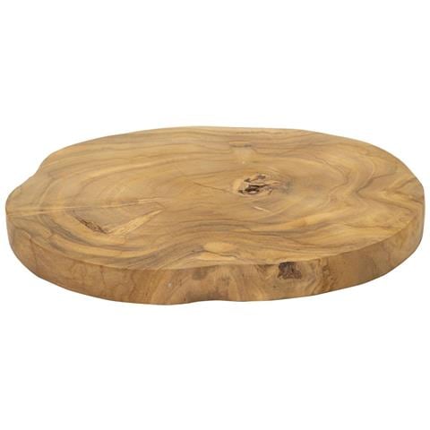 Vassoio Natura 29-marrone-legno-24x24x2 Cm - Foto 1