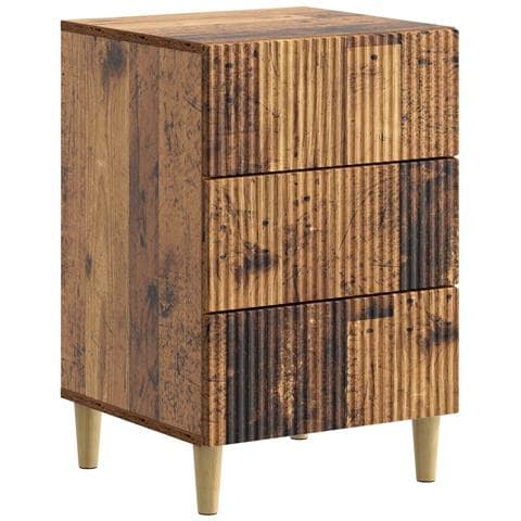 Armadio da Notte con cassetto Legno antico 43 x 41 x 66,5 cm - Foto 1