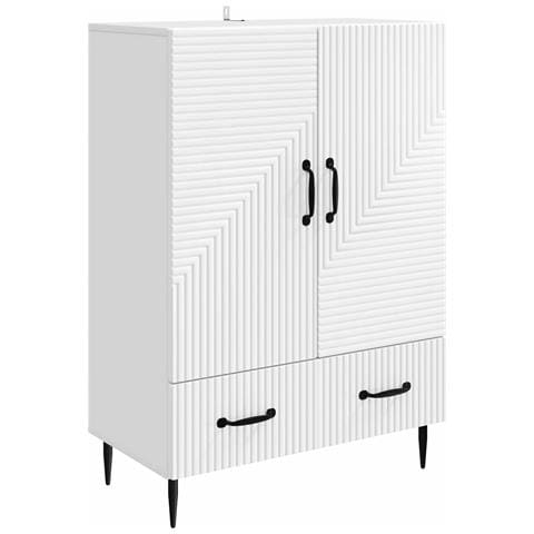 Credenza Bianco 66 x 34,5 x 95 cm Legno ingegnerizzato - Foto 1