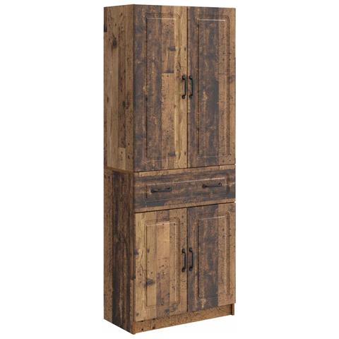 Set di armadi 2 pcs Legno antico Legno ingegnerizzato - Foto 1